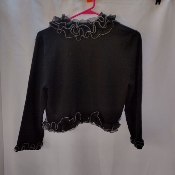 Silk White House Black Market bolero - Picture 2 of 7